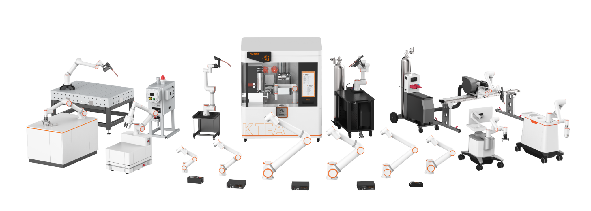 Ecosistema FAIRINO de robots, estaciones y soluciones